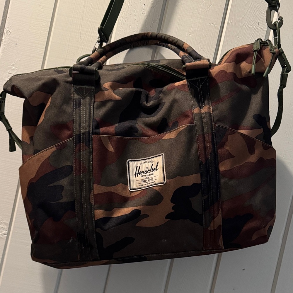 Herschel Supply Company Camouflage Diaper Bag